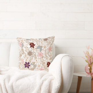 Vector Floral Cushion