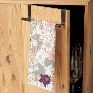 Vector Floral Tea Towel