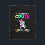 Vector grandma of the birthday unicorn t shirt des fleece blanket<br><div class="desc">Vector grandma of the birthday unicorn t shirt design</div>