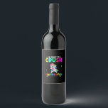 Vector grandma of the birthday unicorn t shirt des wine label<br><div class="desc">Vector grandma of the birthday unicorn t shirt design</div>