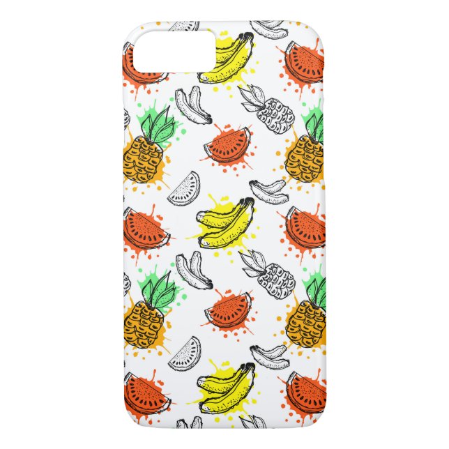 Vector Graphic Seamless Pattern Case-Mate iPhone Case (Back)