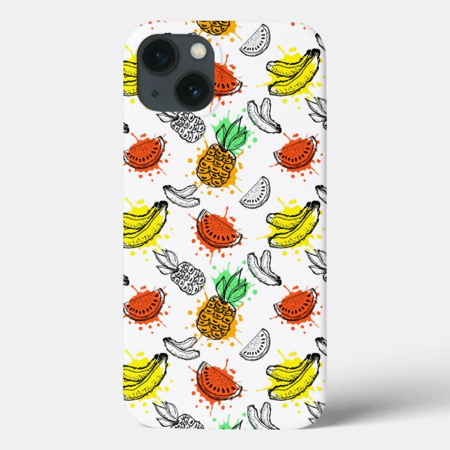 Vector Graphic Seamless Pattern Case-Mate iPhone Case (Back)