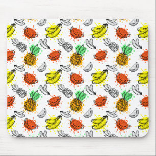 Vector Graphic Seamless Pattern Mouse Mat