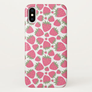 vector hand drawn strawberries Case-Mate iPhone case