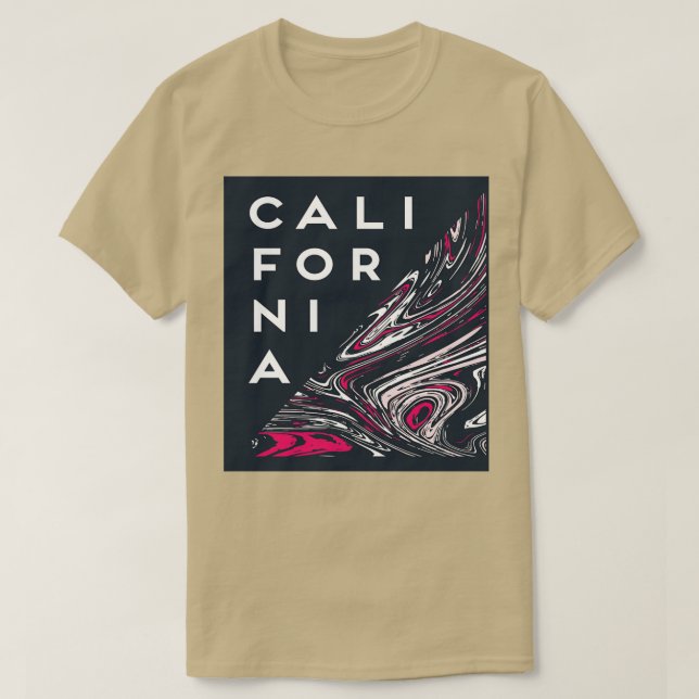 Vector Illustration Theme Surf Rider T-Shirt (Design Front)