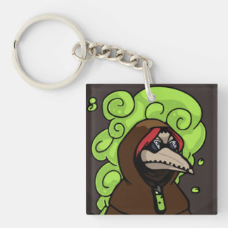 Vector Plague Mask Tox Key Ring