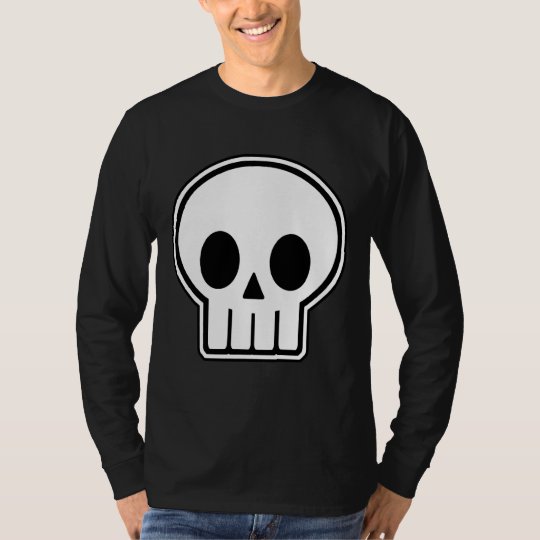 Vector Skull Halloween T-Shirt