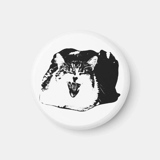 Vector Stick, Cat Mark Magnet (Front)