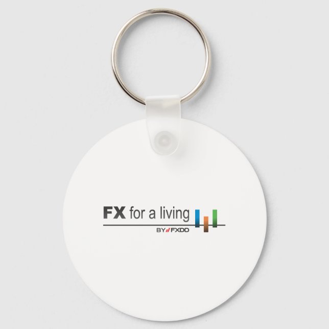 Vectorial sobre blanco 2 key ring (Front)