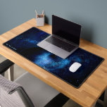 Vectors Desk Mat<br><div class="desc">Space, one million light-years from Earth. Stars and nebulae in the dark void. Customise by adding your own text.</div>