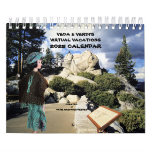 VEDA & VERDI'S VIRTUAL VACATIONS 2025 CALENDAR