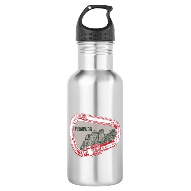 Vedauwoo Climbing Carabiner 532 Ml Water Bottle (Front)