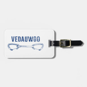 Vedauwoo Climbing Quickdraw Luggage Tag