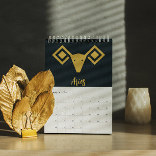 Vedic Zodiac Calendar in Geometric Art