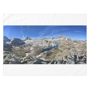 Vee Lake from High Above - Sierra Tablecloth