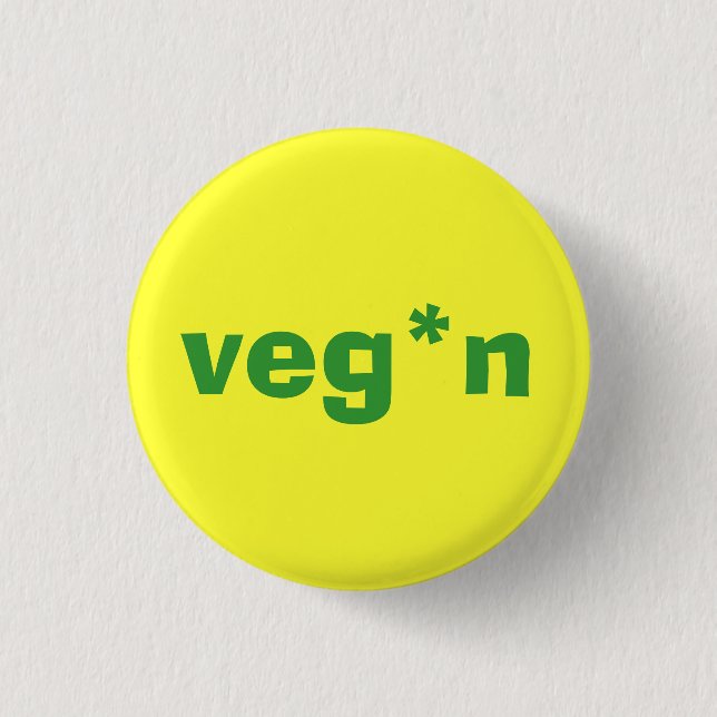 veg*n small button (Front)