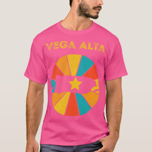 Vega Alta Puerto Rico Vintage Distressed Souvenir  T-Shirt