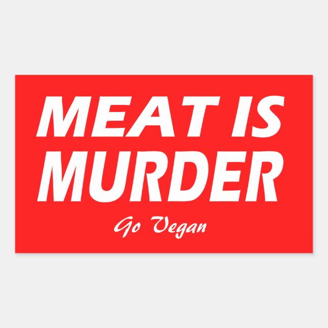 Vegan | Activism Stickers | Save the Animals (Front)