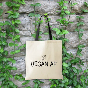 Vegan AF Tote Bag
