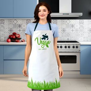 Vegan and proud apron