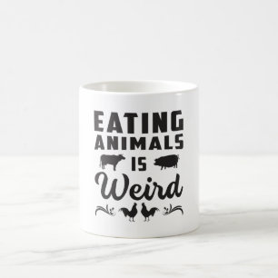 Vegan Animal Rights Veganism Food Funny Gift Idea Coffee Mug