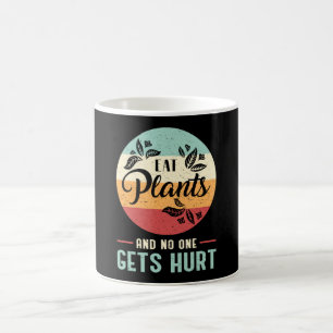 Vegan Animal Vegetarian Retro Veganism Funny Gift Coffee Mug