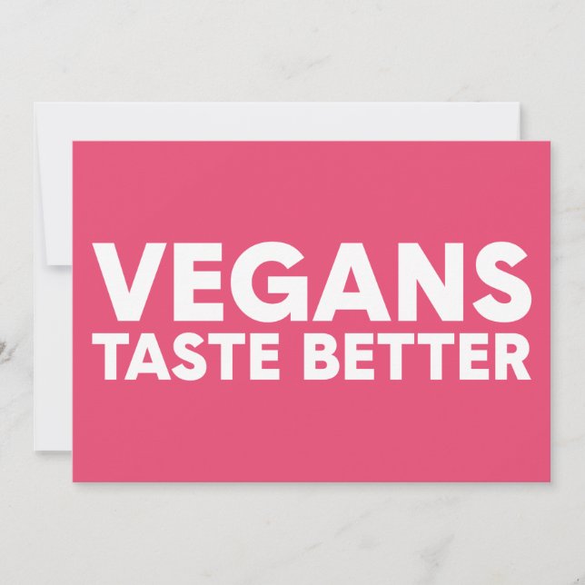 Vegan Appeal Invitation (Front)