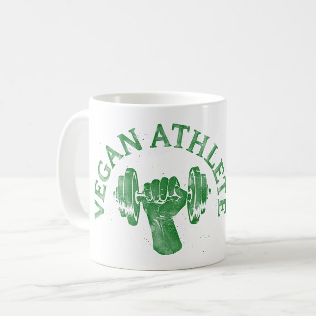 Vegan Athlete Mug (Front Left)