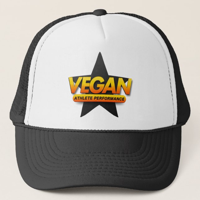 Vegan Athlete Performance Trucker Hat (Front)