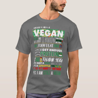 Vegan Athlete Vegetable Veggies Lover Plant Based T-Shirt