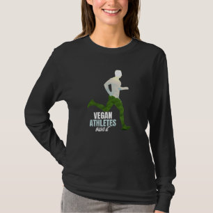 Vegan Athletes Own It Runner Jogger T-Shirt