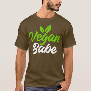 Vegan Babe Awesome Graphic Print Design for Vegeta T-Shirt