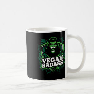 Vegan Bad Fitness Gorilla Bodybuilding Beast  Coffee Mug