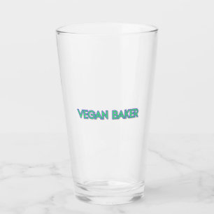 Vegan Baker Glass Cup
