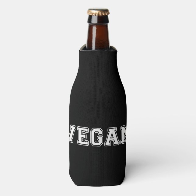 Vegan Bottle Cooler (Bottle Front)