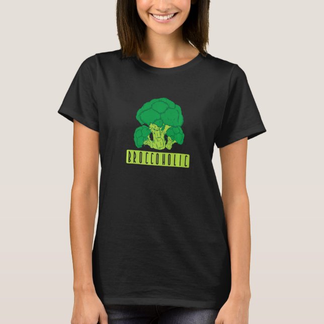 Vegan Broccoholic T-Shirt (Front)