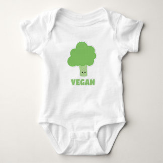 Vegan Broccoli Baby Bodysuit