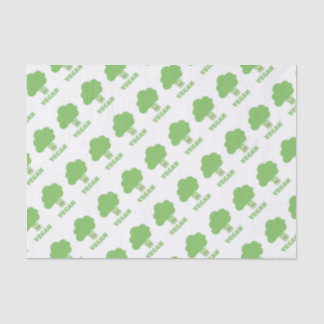Vegan Broccoli Tissue Paper