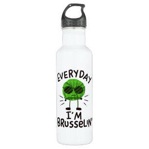 Vegan Brussels Sprouts  710 Ml Water Bottle