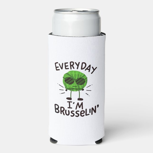 Vegan Brussels Sprouts Seltzer Can Cooler (Seltzer Front)