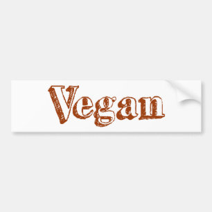 Vegan Bumper Sticker