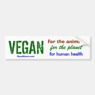 VEGAN BUMPER STICKER