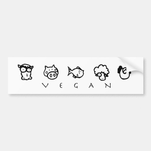 Image of Vegan Bumper Sticker