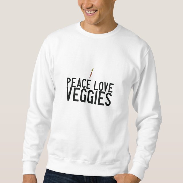 Vegan Carrot Gift Sweatshirt (Front)
