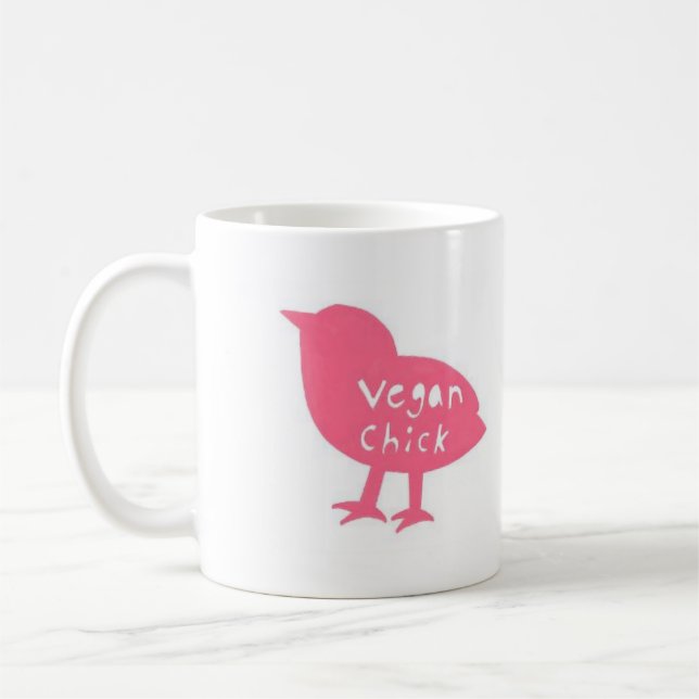 Vegan Chick Mug (Left)