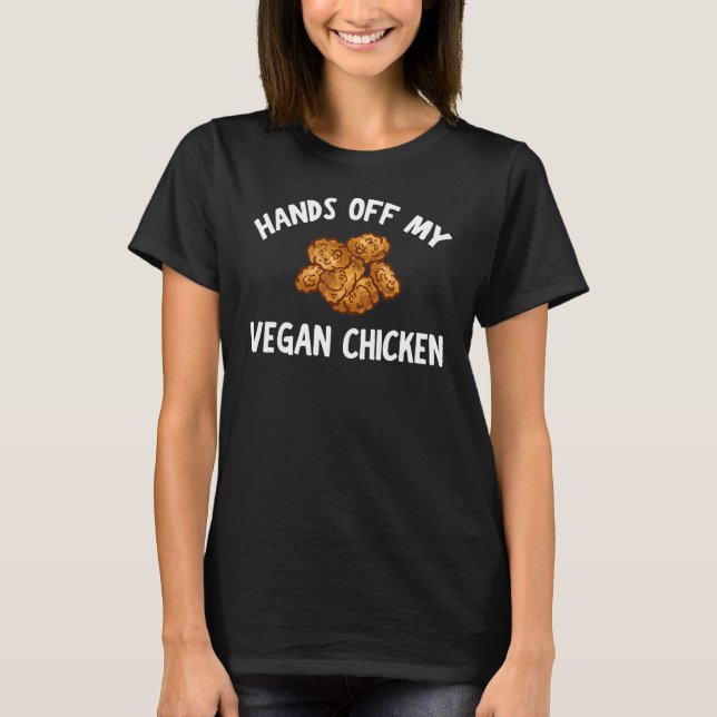 Vegan Chicken Apparel  Amazing  Vegans Design T-Shirt (Front)