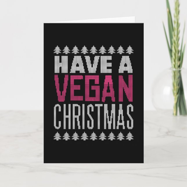 VEGAN CHRISTMAS CARD (Front)