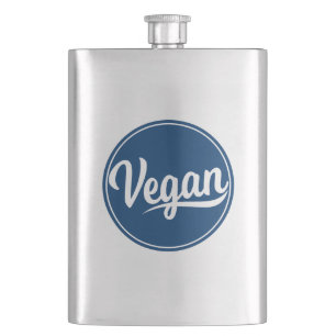Vegan Circle Hip Flask