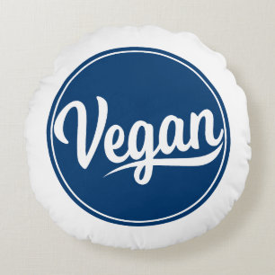 Vegan Circle Throw Pillow