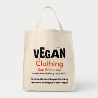 VEGAN Clothing Promo Bag SFG